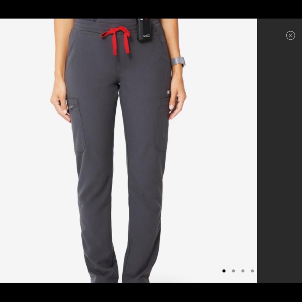 Figs charcoal Yola pants in size medium regular length